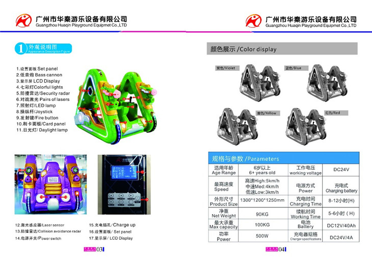 KIDS ROBOT RIDING MACHINE